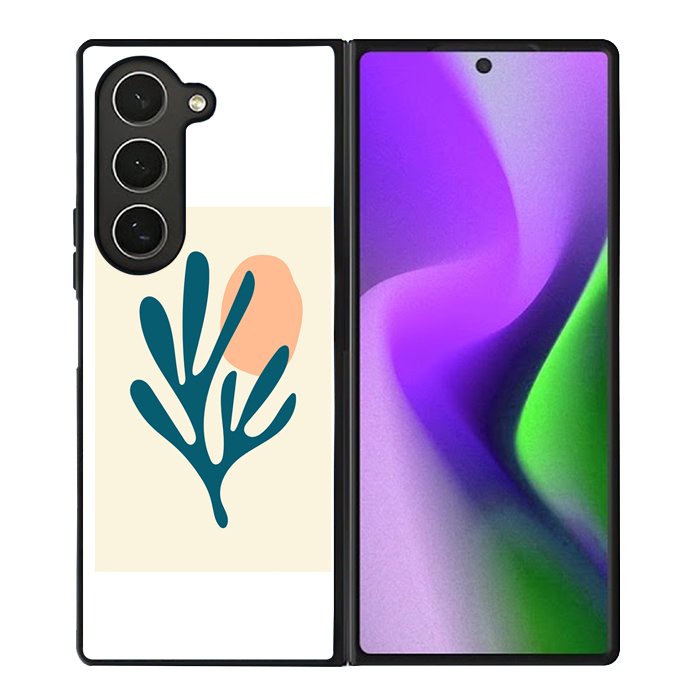 Abstract floral FZ2406 Samsung Galaxy Z Fold 6 2024 5G Case
