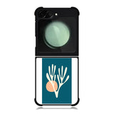 Abstract floral FZ2407 Samsung Galaxy Z Flip 6 2024 5G Case
