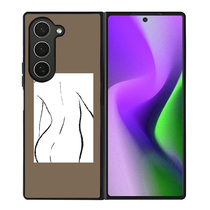 Matisse Striped Body FZ2581 Samsung Galaxy Z Fold 6 2024 5G Case