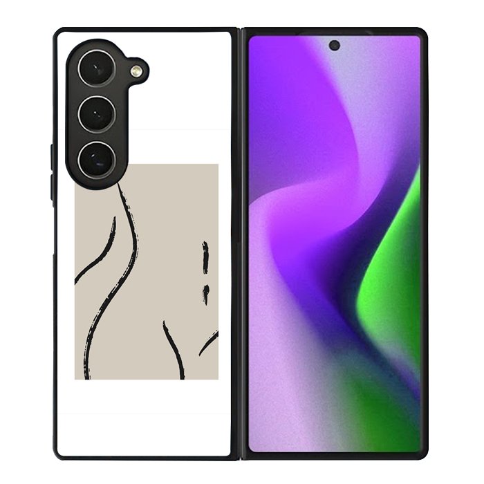 Matisse Striped Body FZ2591 Samsung Galaxy Z Fold 6 2024 5G Case