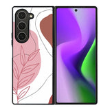 Floral Line Art FZ1389 Samsung Galaxy Z Fold 6 2024 5G Case