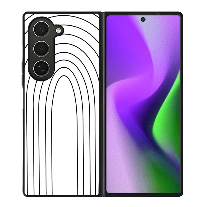Abstract Line Art FZ1415 Samsung Galaxy Z Fold 6 2024 5G Case