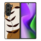 Floral Minimalist FZ1477 Samsung Galaxy Z Fold 6 2024 5G Case