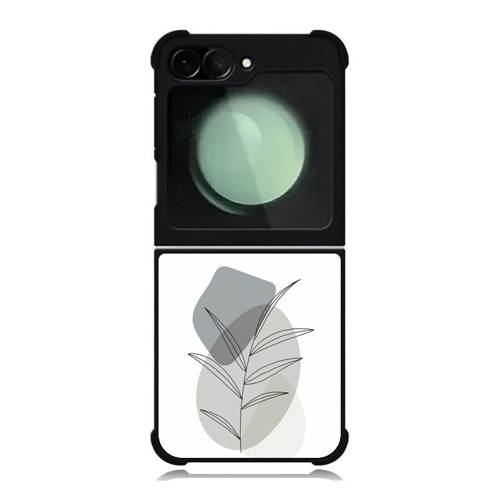 Floral Line Art FZ1481 Samsung Galaxy Z Flip 6 2024 5G Case