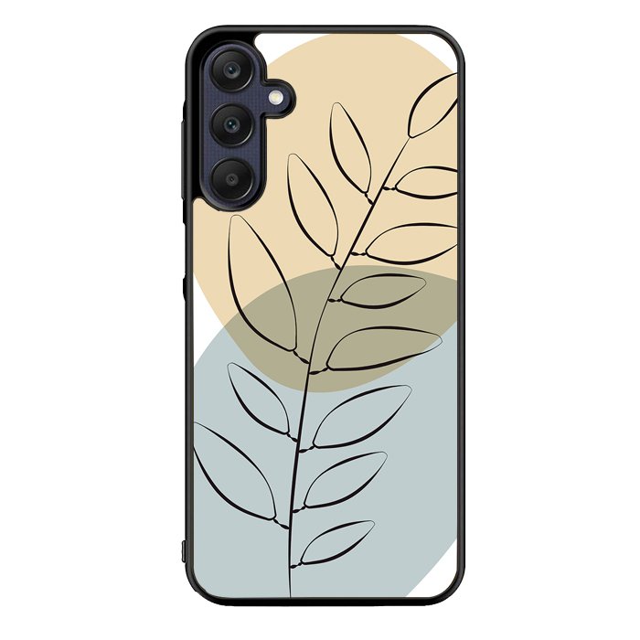 Floral Line Art FZ1484 Samsung Galaxy A15 5G Case