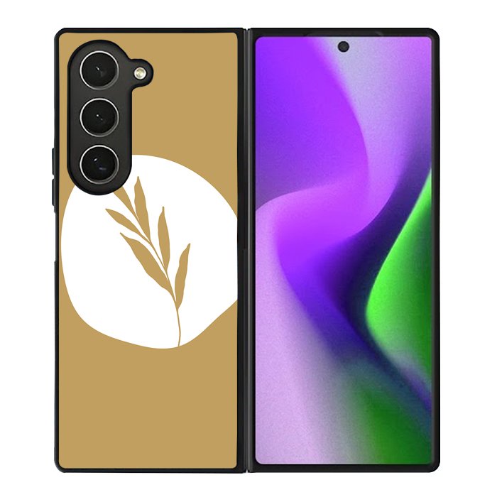 Floral Minimalist FZ1515 Samsung Galaxy Z Fold 6 2024 5G Case
