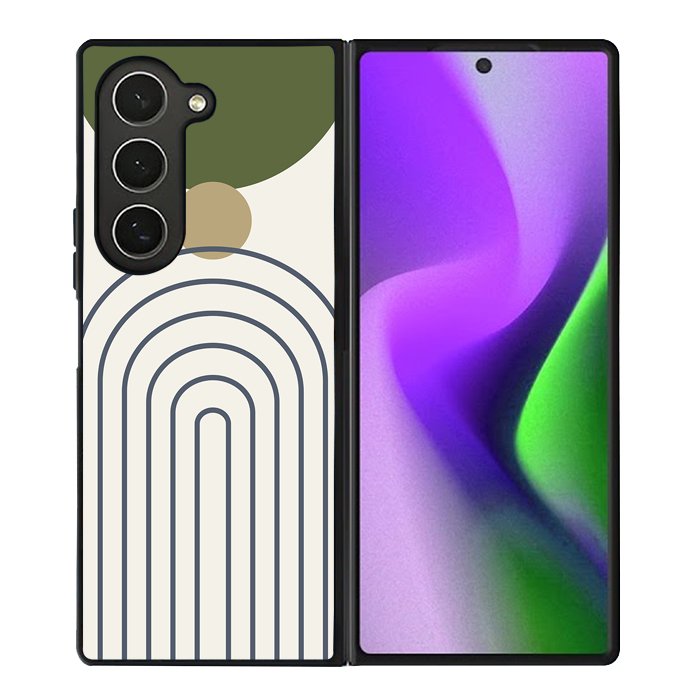Minimalist Line Art FZ1610 Samsung Galaxy Z Fold 6 2024 5G Case