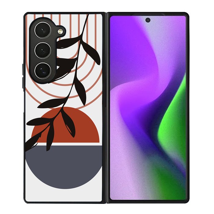 Minimalist Line Art FZ1634 Samsung Galaxy Z Fold 6 2024 5G Case
