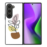 Floral Minimalist FZ1663 Samsung Galaxy Z Fold 6 2024 5G Case