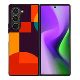 Abstract Bauhaus geometric FZ1715 Samsung Galaxy Z Fold 6 2024 5G Case