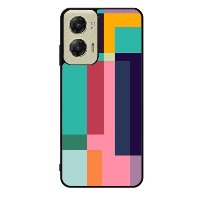 Abstract Bauhaus geometric FZ1719 Motorola Moto G Stylus 5G 2024 Case