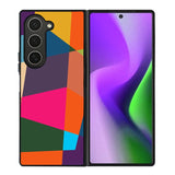 Abstract Bauhaus geometric FZ1726 Samsung Galaxy Z Fold 6 2024 5G Case