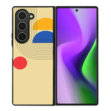 abstract minimalist FZ1729 Samsung Galaxy Z Fold 6 2024 5G Case