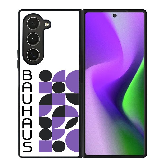 Abstract Bauhaus geometric FZ1740 Samsung Galaxy Z Fold 6 2024 5G Case