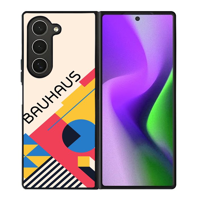 Abstract Bauhaus geometric FZ1743 Samsung Galaxy Z Fold 6 2024 5G Case