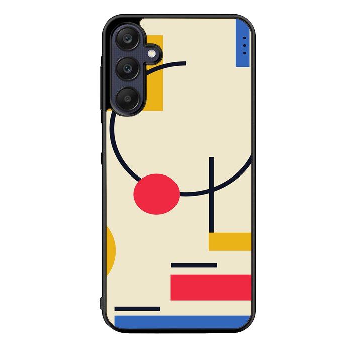 Abstract Bauhaus geometric FZ1768 Samsung Galaxy A35 5G Case