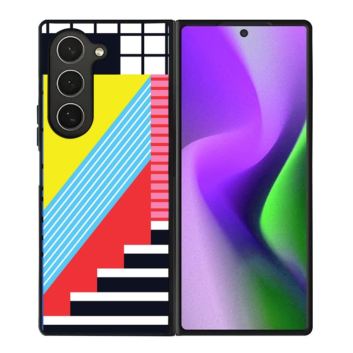 Abstract geometric FZ1772 Samsung Galaxy Z Fold 6 2024 5G Case