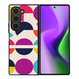 Abstract Bauhaus geometric FZ1791 Samsung Galaxy Z Fold 6 2024 5G Case