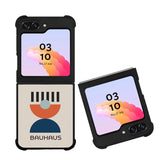 Abstract Bauhaus geometric FZ1821 Samsung Galaxy Z Flip 5 2023 5G Case