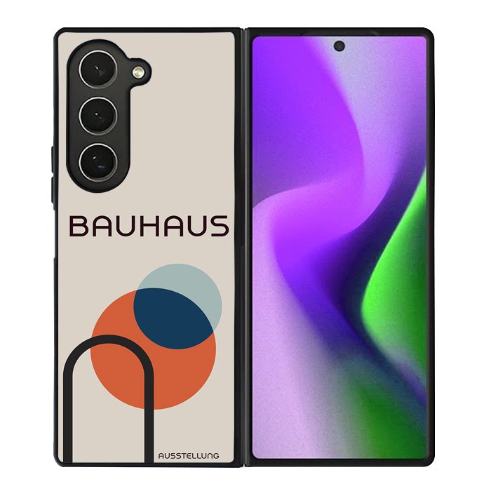 Abstract Bauhaus geometric FZ1825 Samsung Galaxy Z Fold 6 2024 5G Case