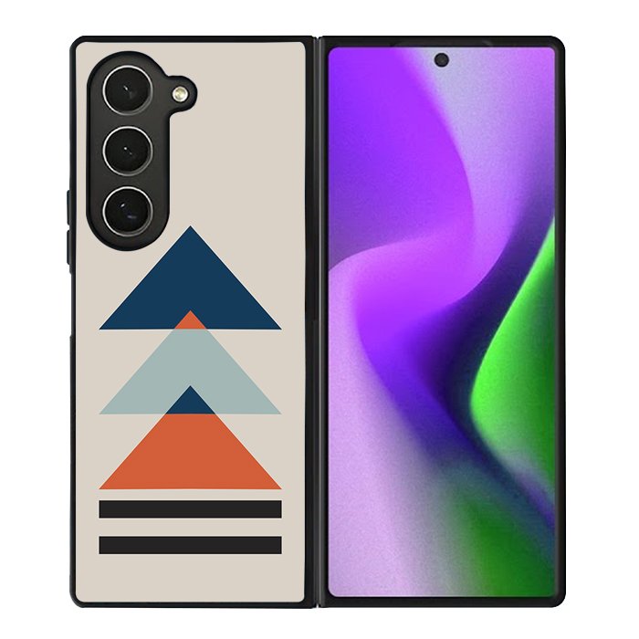 Abstract Bauhaus geometric FZ1827 Samsung Galaxy Z Fold 6 2024 5G Case