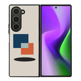 Abstract Bauhaus geometric FZ1829 Samsung Galaxy Z Fold 6 2024 5G Case