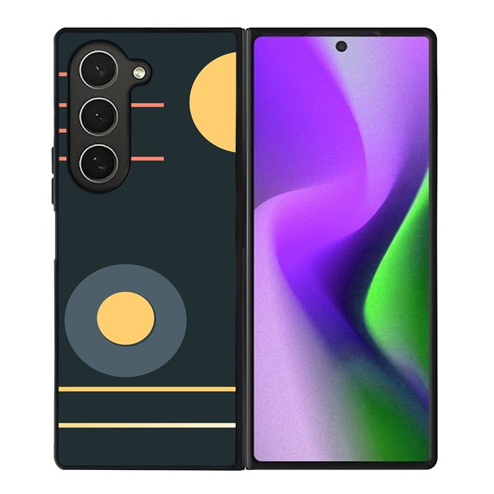 Abstract Minimalist FZ1849 Samsung Galaxy Z Fold 6 2024 5G Case