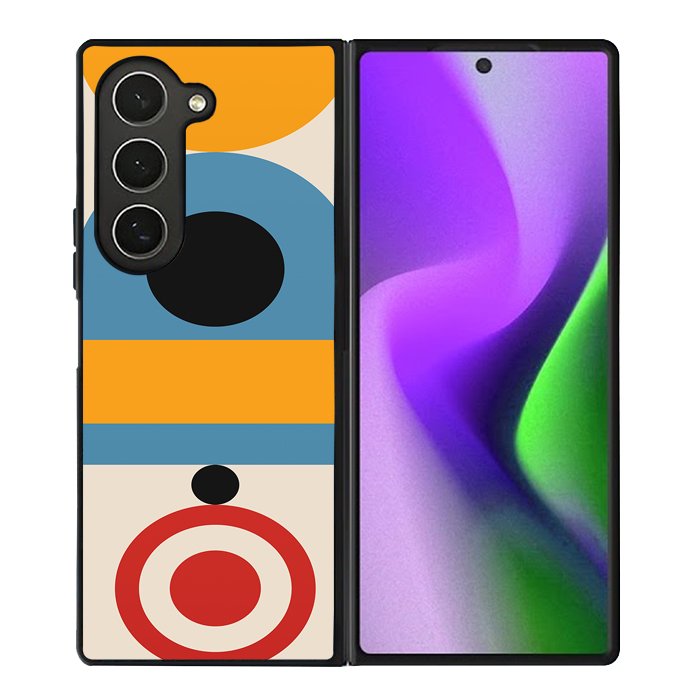 Abstract Minimalist FZ1866 Samsung Galaxy Z Fold 6 2024 5G Case