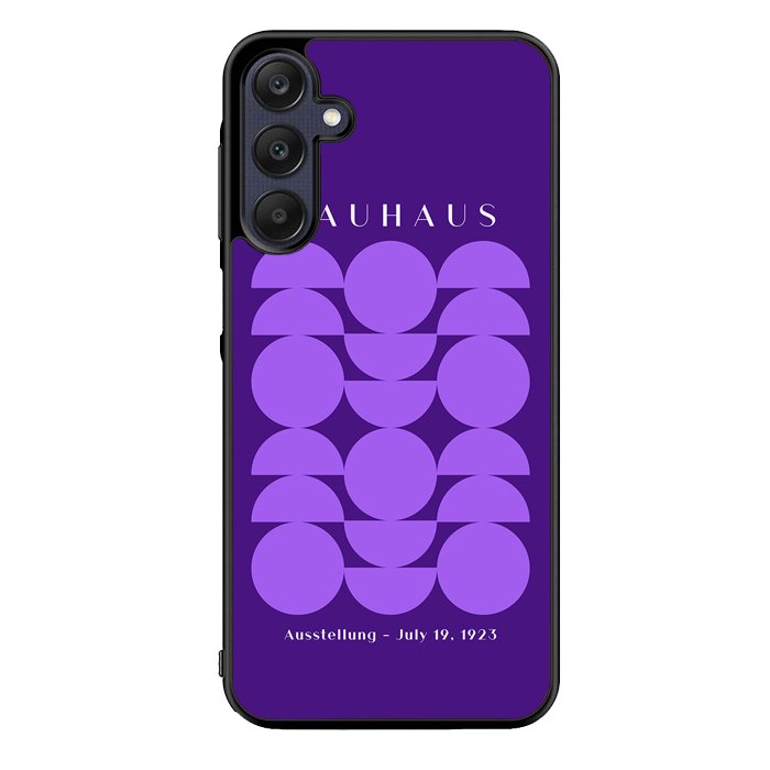 Bauhaus Violet Circles FZ4114 Samsung Galaxy A25 5G Case