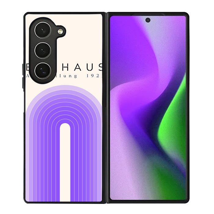 Bauhaus Ausstellung Purple FZ4120 Samsung Galaxy Z Fold 6 2024 5G Case