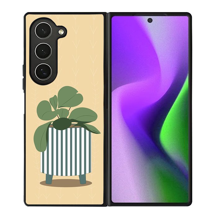 Abstract Botanical FZ4167 Samsung Galaxy Z Fold 6 2024 5G Case