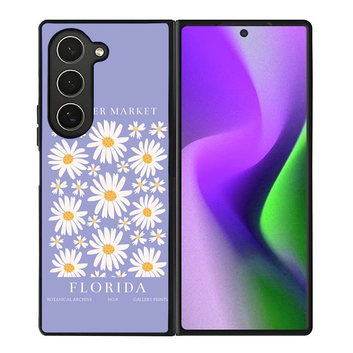 Flowers Market Florida FZ4175 Samsung Galaxy Z Fold 6 2024 5G Case