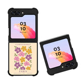 Flowers Market Paris FZ4180 Samsung Galaxy Z Flip 5 2023 5G Case