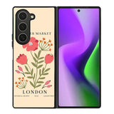 Flowers Market London FZ4183 Samsung Galaxy Z Fold 6 2024 5G Case