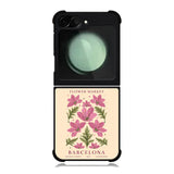 Flowers Market Barcelona FZ4185 Samsung Galaxy Z Flip 6 2024 5G Case
