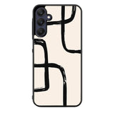 Black Beige Minimalist FZ4201 Samsung Galaxy A15 5G Case