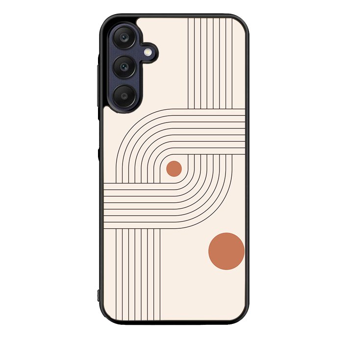 Orange Brown Beige FZ4204 Samsung Galaxy A15 5G Case