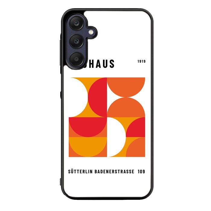 Bauhaus Retro Red Orange FZ4218 Samsung Galaxy A15 5G Case