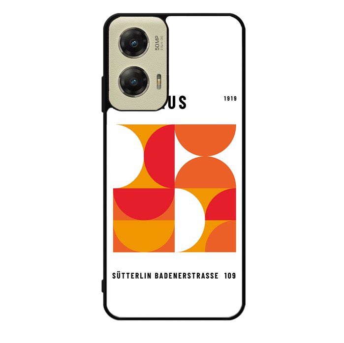 Bauhaus Retro Red Orange FZ4218 Motorola Moto G Stylus 5G 2024 Case