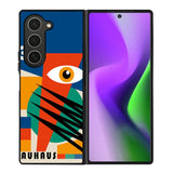 Vibrant Bauhaus Geometric Art FZ4234 Samsung Galaxy Z Fold 6 2024 5G Case