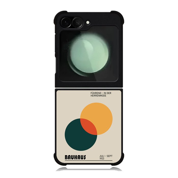 Bauhaus Retro Geometric Shapes FZ4241 Samsung Galaxy Z Flip 6 2024 5G Case