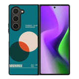 Bauhaus Ausstellung 1923 Poster FZ4252 Samsung Galaxy Z Fold 6 2024 5G Case
