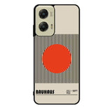 Black Orange Bauhaus Minimalist FZ4254 Motorola Moto G Stylus 5G 2024 Case