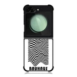 Bauhaus Poster Lines Black FZ4258 Samsung Galaxy Z Flip 6 2024 5G Case