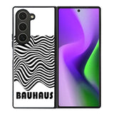 Bauhaus Poster Lines Black FZ4258 Samsung Galaxy Z Fold 6 2024 5G Case
