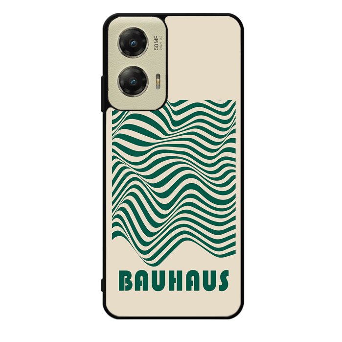 Bauhaus Poster Waves Green FZ4263 Motorola Moto G Stylus 5G 2024 Case