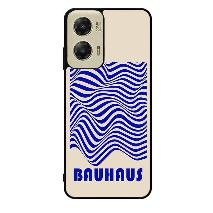 Bauhaus Poster Waves Blue FZ4266 Motorola Moto G Stylus 5G 2024 Case