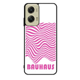 Bauhaus Poster Waves Pink FZ4268 Motorola Moto G Stylus 5G 2024 Case