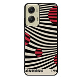 Bold Stripes Crimson Bauhaus FZ4299 Motorola Moto G Stylus 5G 2024 Case