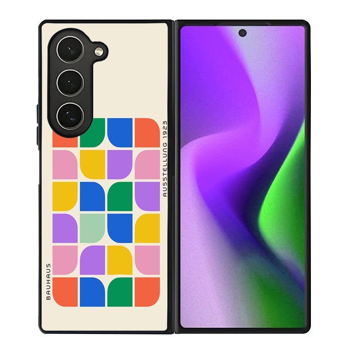 Bauhaus Ausstellung 1923 Colors FZ4301 Samsung Galaxy Z Fold 6 2024 5G Case